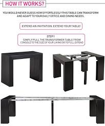 Transformer Table 2 0 6 Tables In 1 Indiegogo Space Saving Dining Table Space Saving Table Big Dining Table