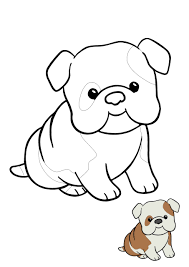 Cute dog coloring pages cute dog‚ coloring pagess Kawaii Dogs Coloring Pages 4 Kawaii Animals Coloring Sheets 2020