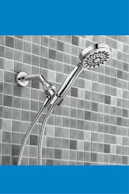 Moen Ignite 2 5 Gpm Hand Held Shower Head Set With Hose Chrome Handheld Shower Head Shower Heads Moen