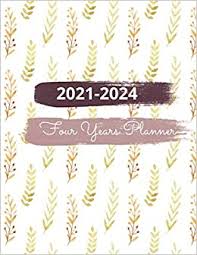Plus, an overview with all calendar weeks (cw) in 2021 and a the first calendar week in 2021 begins on monday, the 04/01/2021 and ends on sunday, the. 2021 2024 Four Years Planner Tropical Flower Cover 4 Years Calendar 2021 2024 Monthly 48 Months Agenda Planner With Holiday Personal To Dec 2024 2021 2024 Business Calendar Publishing Hipstay 9798645561284 Amazon Com Books