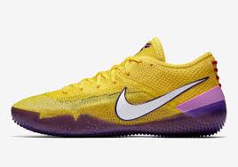Nike Kobe Ad Nxt 360 Coming Soon In Lakers Colors Kobe Shoes Basketball Shoes Kobe White Basketball Shoes