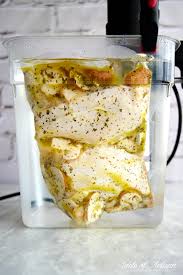 Ingredients 4 (4 ounce) skinless, boneless chicken breast halves 1 tablespoon vegetable oil 2 teaspoons herbes de provence 2 teaspoons garlic paste ½ teaspoon salt 4 strips lemon zest 1 medium sous vide vacuum bag Sous Vide Chicken Breast Taste Of Artisan