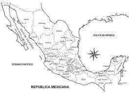 Mapa sin nombres para completar. Mapa De La Republica Mexicana Con Nombres Informacion Imagenes