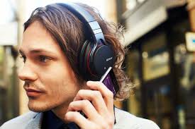 Fire trådløse Sony-hodetelefoner -