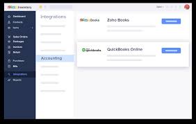Quickbooks Accounting Integration Zoho Inventory
