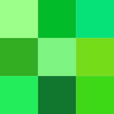 Green is between the yellow and blue colors in a rainbow. Shades Of Green Wikiwand