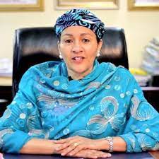 The edward babatunde blyden and solomon pratt family regret to announce the sudden passing away of the beloved matriarch of our two families: Amina J Mohammed Planetary Security Initiative