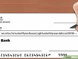 Review all other parts of information and make sure all are good, then sign your name. How To Write A Check With Cents 10 Steps With Pictures