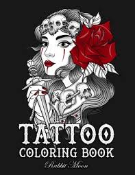Check spelling or type a new query. Tattoo Coloring Book An Adult Coloring Book With Awesome Sexy And Relaxing Tattoo Designs For Men And Women Paperback Vroman S Bookstore