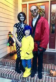 Coraline Other Mother Other Father Family Halloween Costume Family Halloween Costumes Coraline Halloween Costume Halloween Costumes To Make