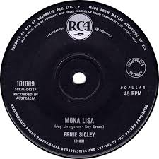 45cat Ernie Sigley Think About Me Mona Lisa Rca