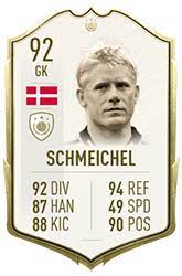 This is how peter schmeichel, one of the icons that appear in fifa 21 ultimate team, played in real life. Peter Schmeichel Fifa 21 Icon Player