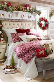 Whether You Plan On Being Awakened By Prancing Reindeer Hooves Or A Visit From A Christmas Ghost Christmas Decorations Bedroom Christmas Bedroom Christmas Room