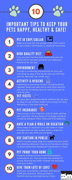 10 Important Tips To Keep Your Pets Happy Healthy And Safe Infographic Impurrfectlife Pet Health Pet Health Care Pet Care Tips