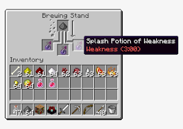 Witches drop potions when they die while drinking them. 21 25 May 2012 Blindness Potion Minecraft Recipe Png Image Transparent Png Free Download On Seekpng
