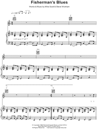 The Waterboys Fisherman S Blues Sheet Music In C Major Download Print Sku Mn0095022