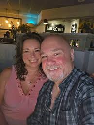 Listening to the talented Trio Owen's Heavy Mellow at Rooney's Oceanfront  Restaurant! With the lovely, Jennifer Copp. She a big fan!