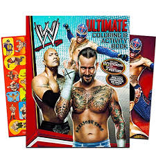 *free* shipping on eligible orders. Wwe World Wrestling Shaped Coloring Book With Stickers Buy Online In Bahamas At Bahamas Desertcart Com Productid 14074620