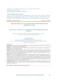 Check spelling or type a new query. Pdf Breast Milk As An Alternative For Postpartum Perineal Care