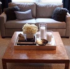 Me Something Like This To Protect Table Top Yet Still Put Things On Coffee Ta Table Decor Living Room Coffee Table Living Room Modern Living Room Coffee Table