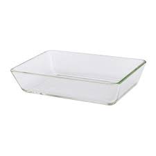 Mixtur Oven Serving Dish Clear Glass Length 11 Width 7 Ikea In 2020 Heat Resistant Glass Ikea Clear Glass