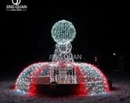 [Hot Item] 3D Fountain Motif Light LED Street Decorative Lighting Christmas  Holiday Decoration Giant Creative Modelling Sculpture