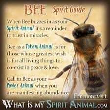 The Bee Crossed My Path Today What Does It Symbolize In 2020 Bee Spirit Animal Animal Totem Spirit Guides Spirit Animal Totem