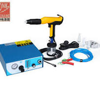 Mini Lab Powder Coating Machine with Spray Painting Gun in Metal Machinery  for Car Wheels