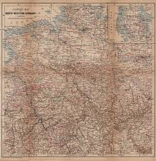 This map was created by a user. North West Germany Railways Nord Deutschland Eisenbahnen Karte 1904 Old Map