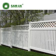 And decorative vinyl fences with specialty detail can cost up to $50 per linear foot. China Green Environmental Protection Factory Wholesale Affordable Price 6 X 8 Semi Private Vinyl Fencing Lattice Garden Zone China Garden Fence Fence Panel
