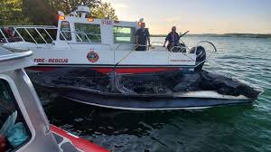 Another boat fire today. Great...