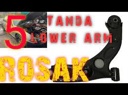 Kenapa lampu amaran tekanan minyak enjin menyala; Tanda Lower Arm Rosak Youtube