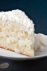 Coconut Cream Cake An Easy Cake Using A White Cake Mix And Moistened With A Creamy Coconut Sauce You May Reduce T Coconut Recipes Coconut Desserts Desserts