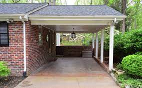 Converting a carport into a garage, this time including the foundation, will cost between $18,000 and $23,000. Planning And Prepping A Carport Pergola Young House Love