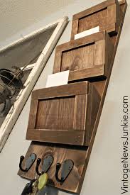 The process may seem complicated, but it's not much different than the wall mount other objects indoors. 14 Diy Mail Holder Ideas That Ll Have You Reaching For Your Glue Gun Full Home Living