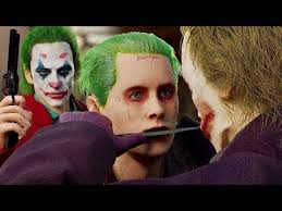 The Joker Battle Heath Ledger Vs Joaquin Phoenix Vs Jared Leto The Battle Of The Clowns Youtube Joker Jared Leto Joker Face