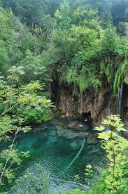Grotto Plitvice Lakes National Park Plitvice Lakes Beautiful Places