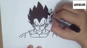 Como Dibujar A Vegeta Dragon Ball Z How To Draw Vegeta