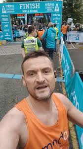 Chester marathon. I managed my first ever sub 2 hour