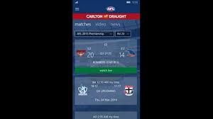 Afl live pass free trial. Official Afl Live App Available For Windows10 Pc And Mobile