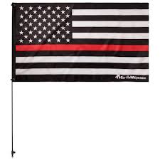 Thin red line flags understanding the origin meaning and controversy. 3x5 Foot Thin Red Line American Flag On 3 8 Pole