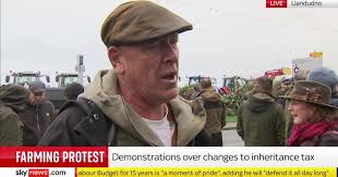 Farmer accuses Starmer of 'fleeing like a rat to London hideout' after tax  protest