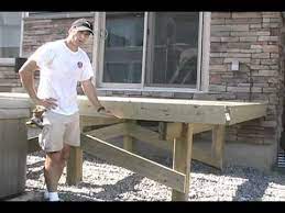 They have rectangular, octagonal, splash decks and side pool decks. Building Free Standing Deck Bracing Posts Youtube