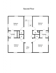 House plans plus is a leader in farmhouse house plans, modern house plans, rustic house plans, river house plans. Traditional Foursquare Plans Second Level Square House Plans Four Square Homes House Floor Plans