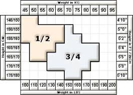 size chart for intimidea legging treccia costa montana