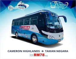 We did not find results for: Express Bus From Cameron Highlands To Taman Negara Unititi Express