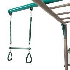 A great addition to the backyard, our amazon monkey bars will provide lots of fun and promote upper body strength and agility for growing kids. Lifetime Monkey Bar Adventure Swing Set Earthtone
