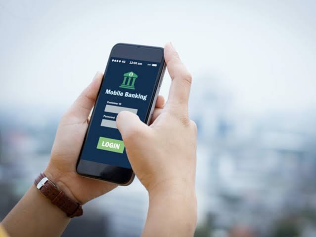 Digital banking on smartphone