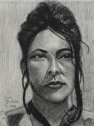 The Pretentious Cleveland Portrait Artists drawing Nikki Woods at Artful  Cleveland. 2-10-23 — The Pretentious Cleveland Portrait Artists.