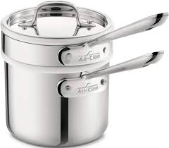 The avacraft saucepan may not have the smallest price tag on our list; All Clad Stainless Steel Sauce Pan With Double Boiler 2 Quart